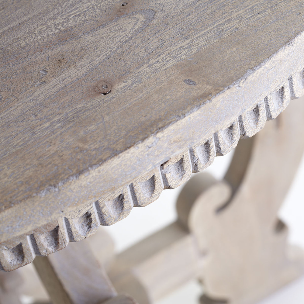 Willow Half Moon Console Table