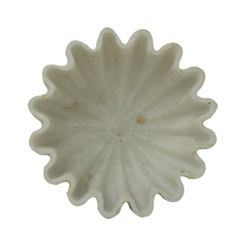 Flower Marble Plate