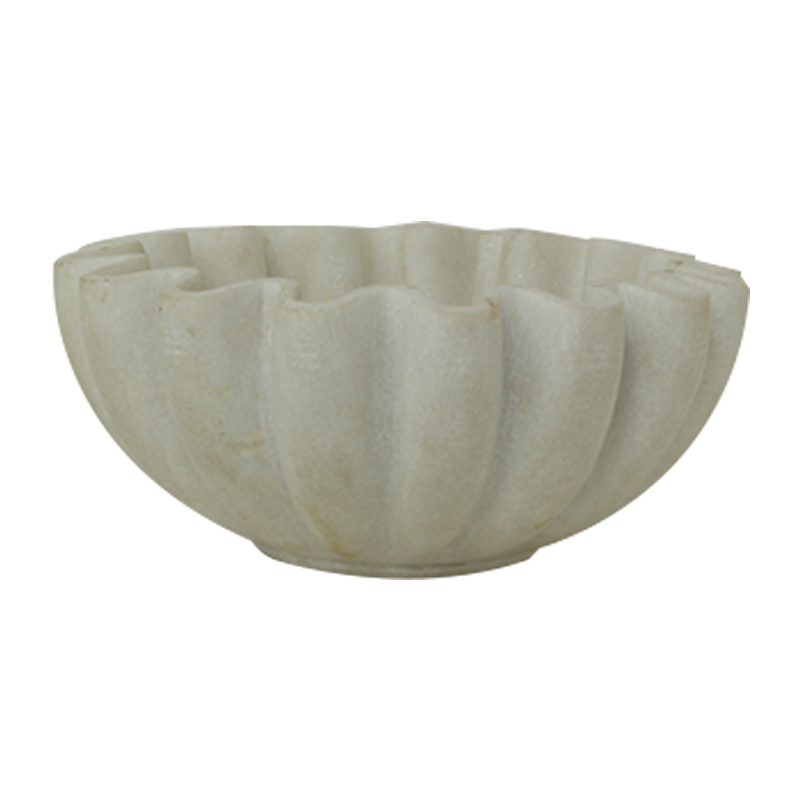 Flower Marble Plate