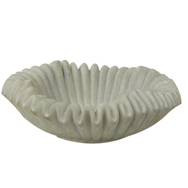 Flower Marble Plate