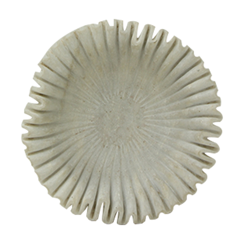 Flower Marble Plate