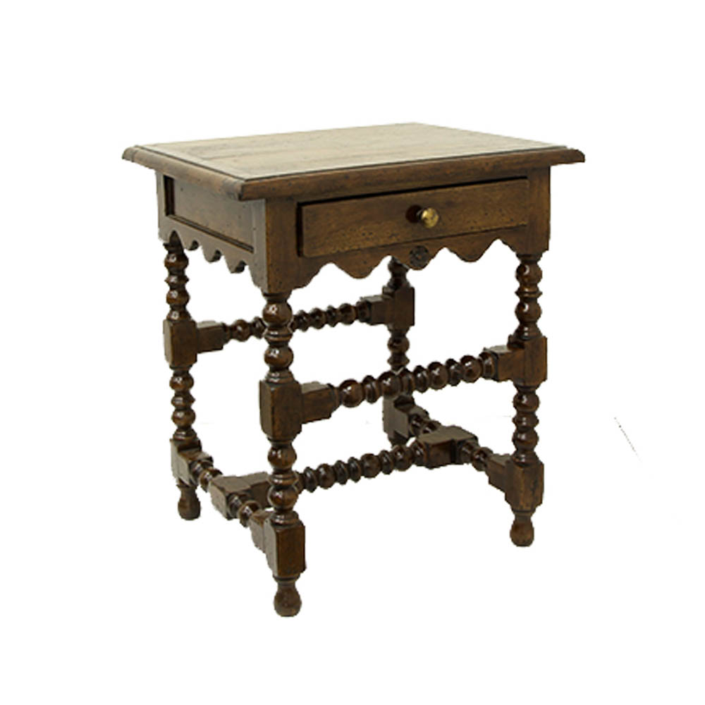 Bobbin side table