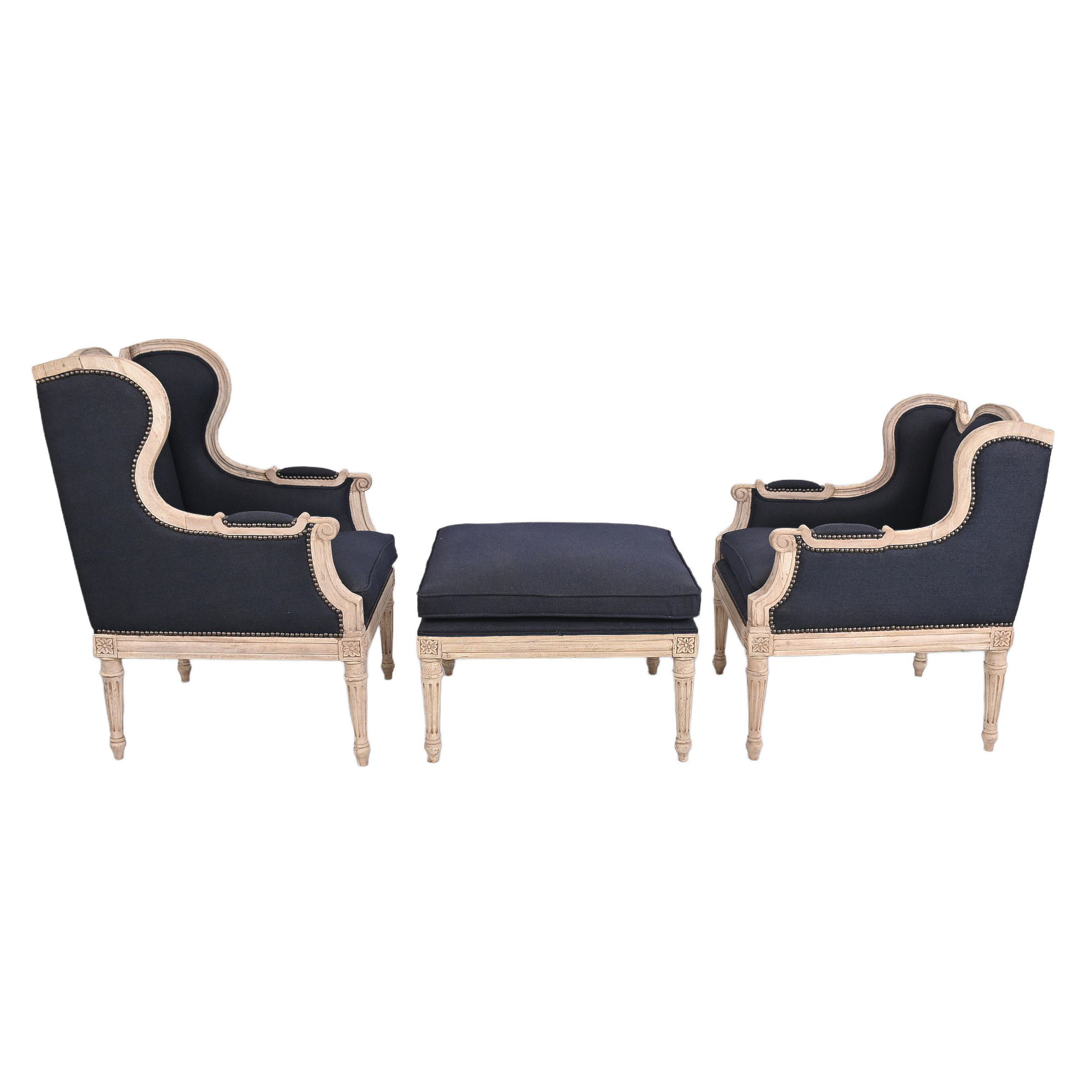 French Farm Chic Armchair- Medium