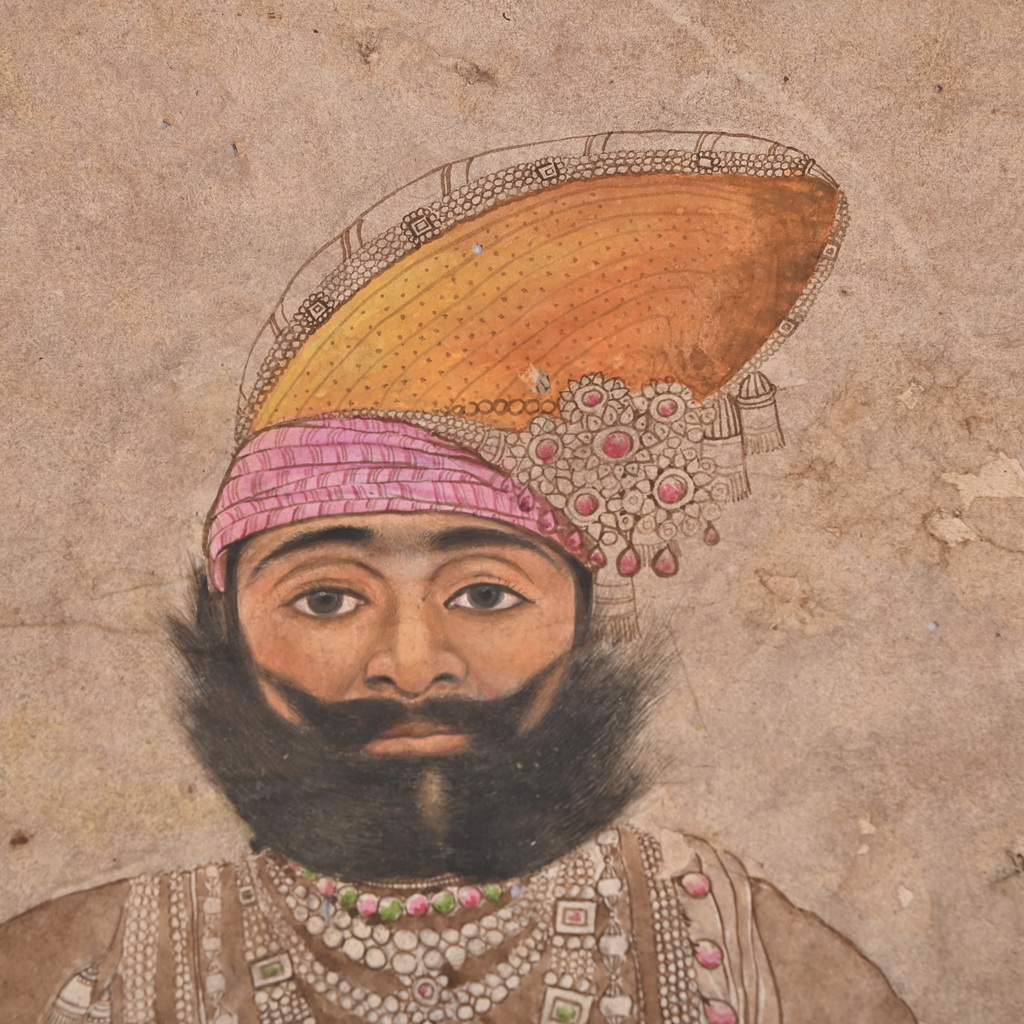 King water color painting