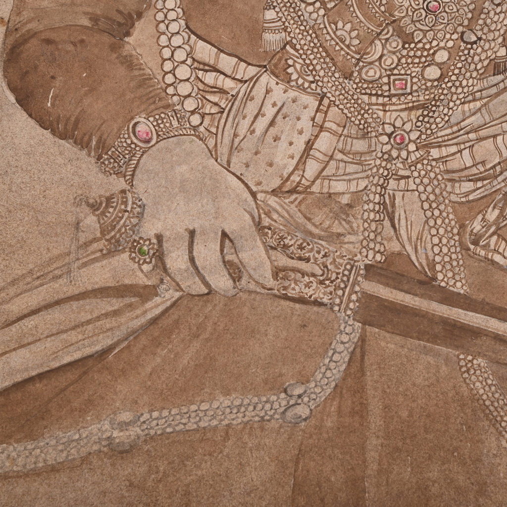 King water color painting