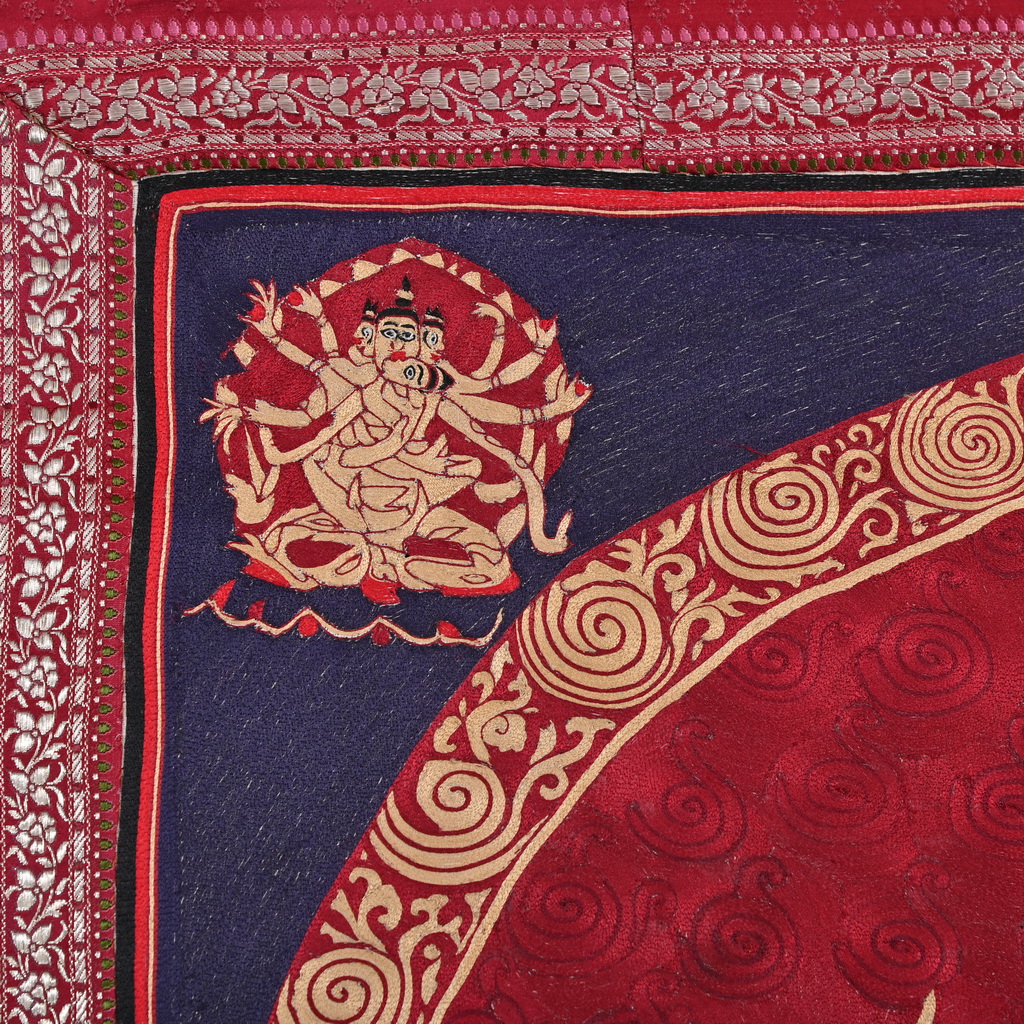 Hand embroidered Thangka