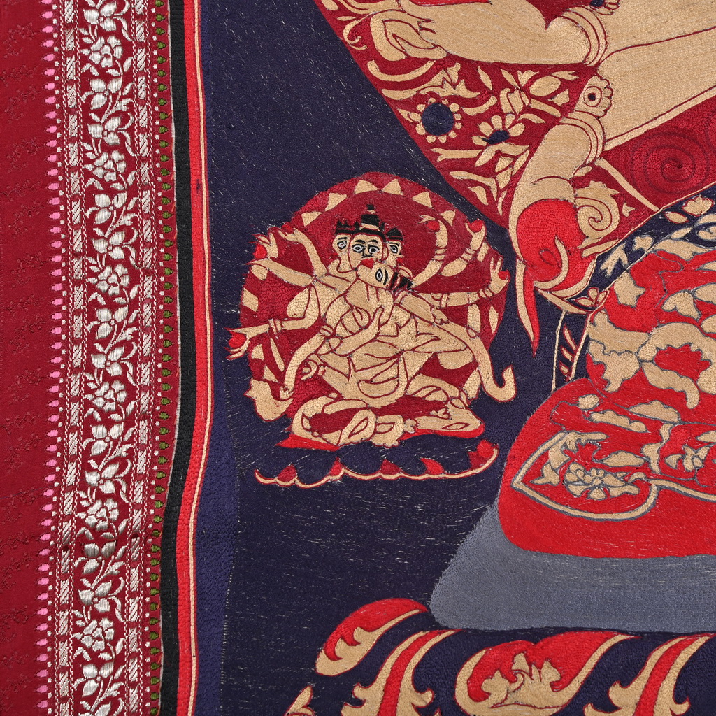 Hand embroidered Thangka