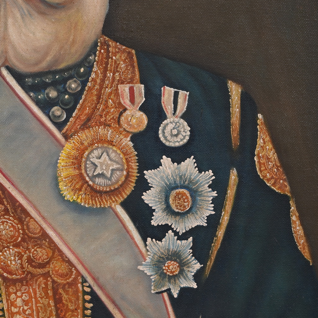 Vintage Indian king Painting