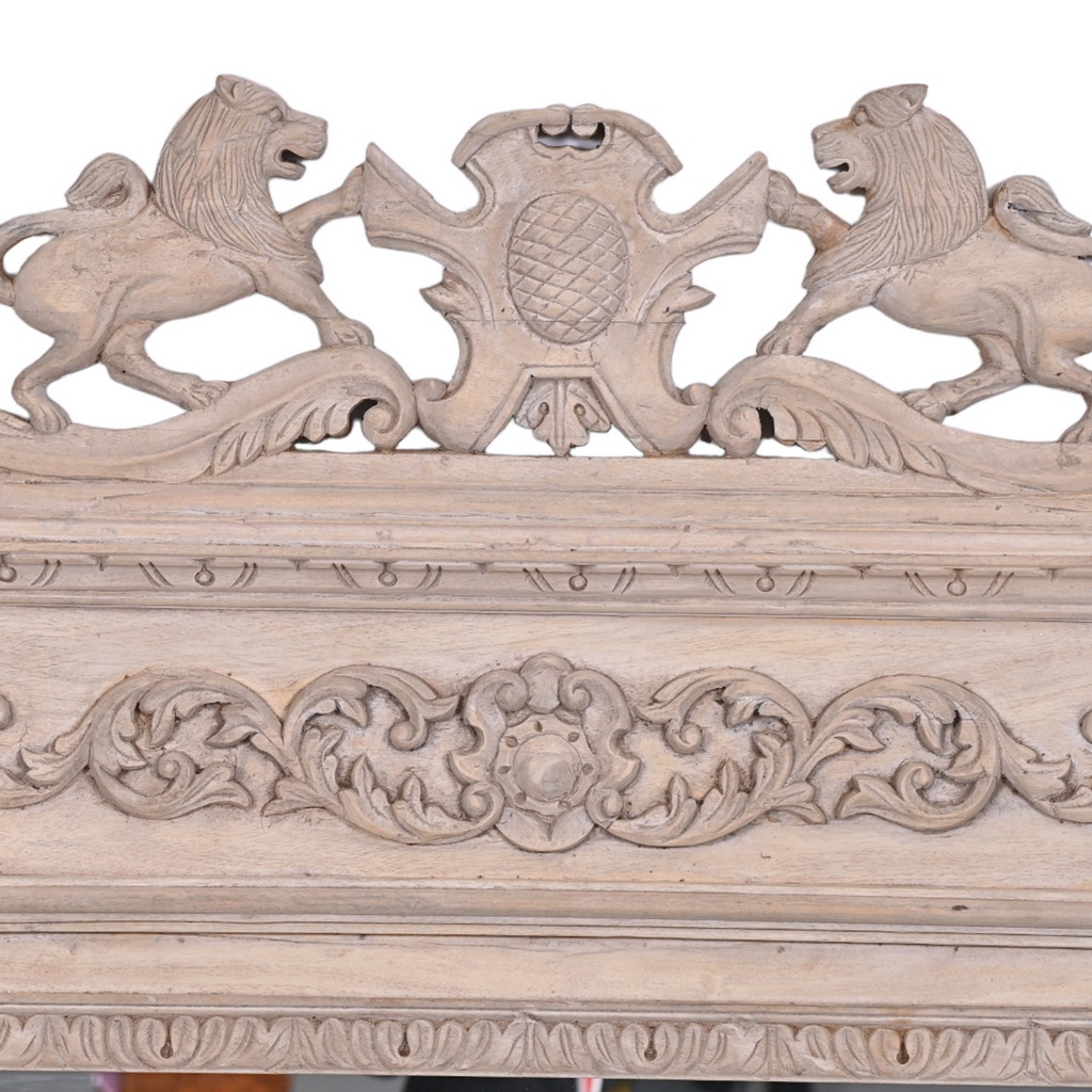 French carved mirror frame