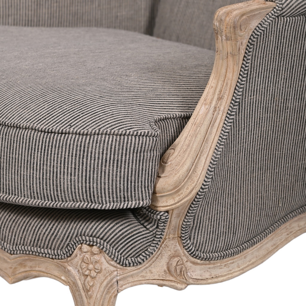 Berger striped chair