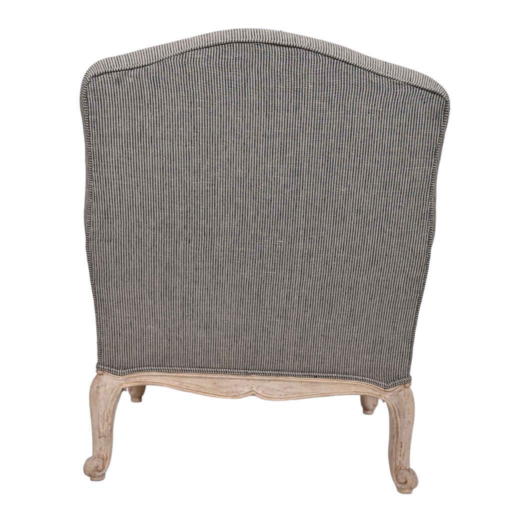 Berger striped chair