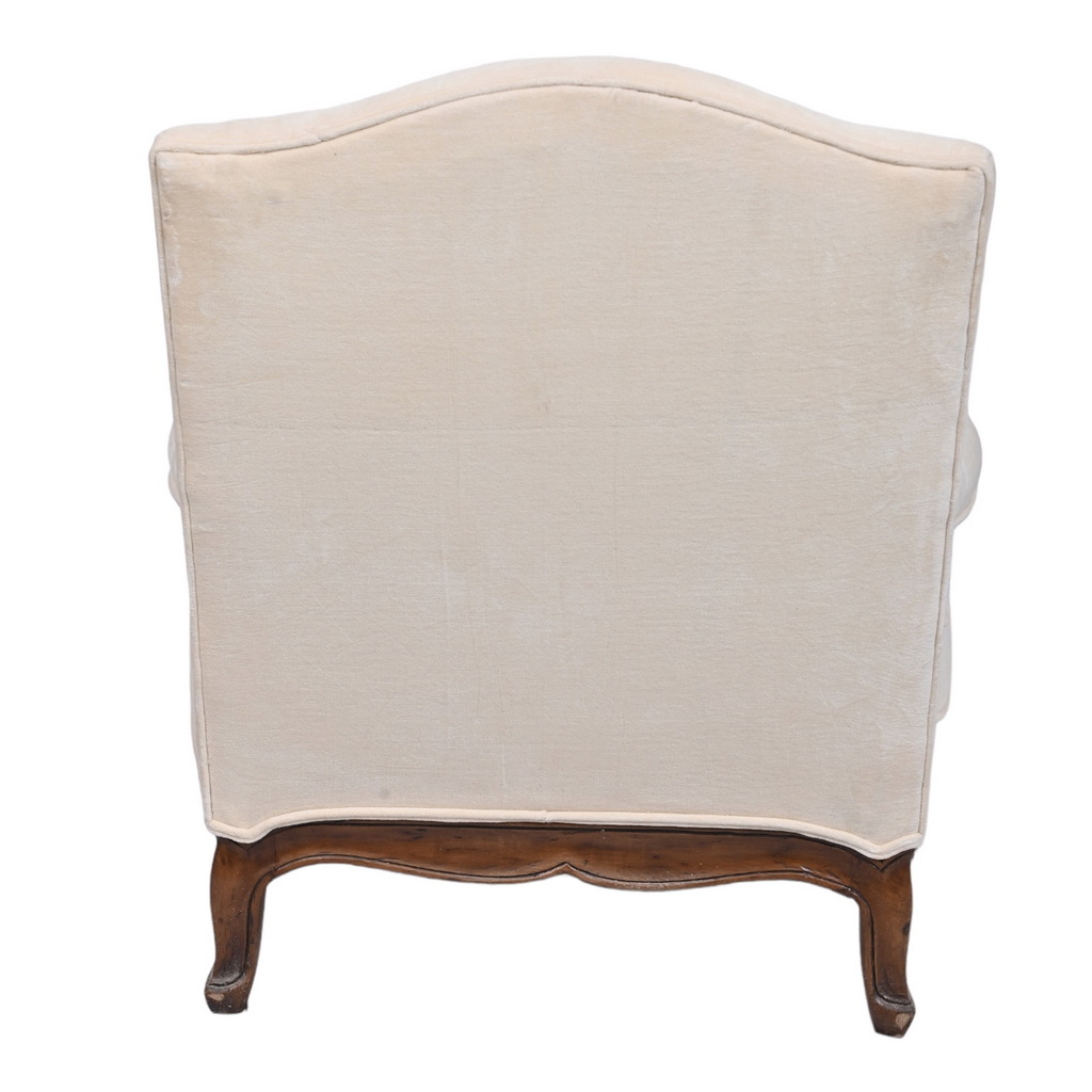 French regency style armchair- walnut