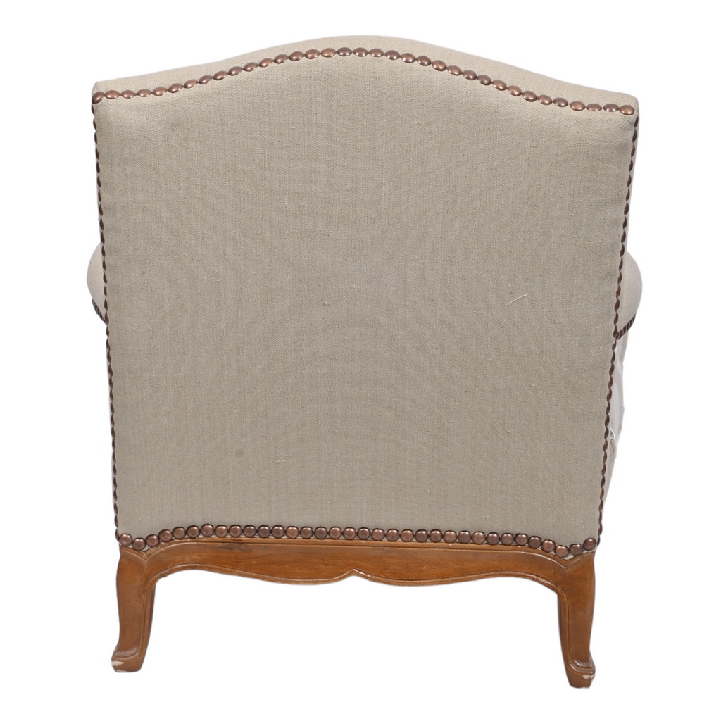 French regency style armchair- walnut