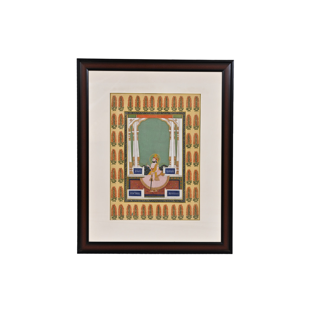 Rajasthani Maharaja vintage Painting