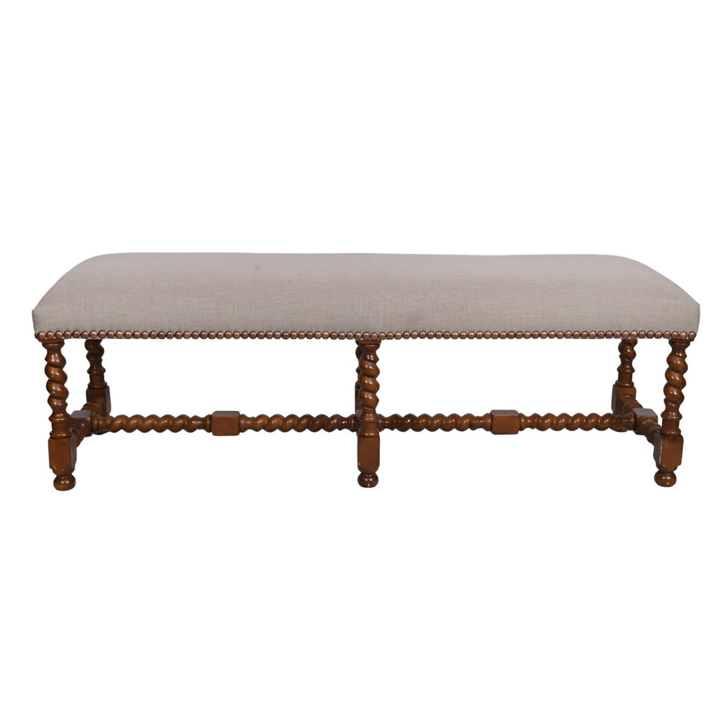 Barcelona long bench - walnut