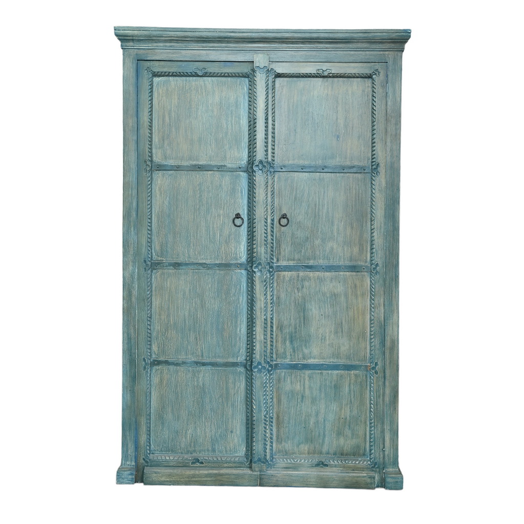 Teal royal armoire