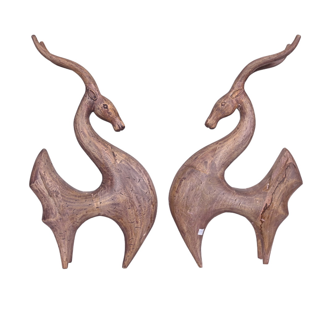 Wooden abstract figure- deer