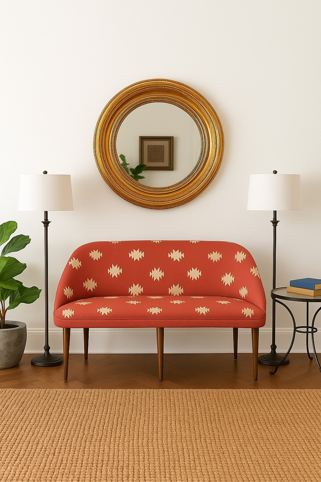Scarlet star sofa