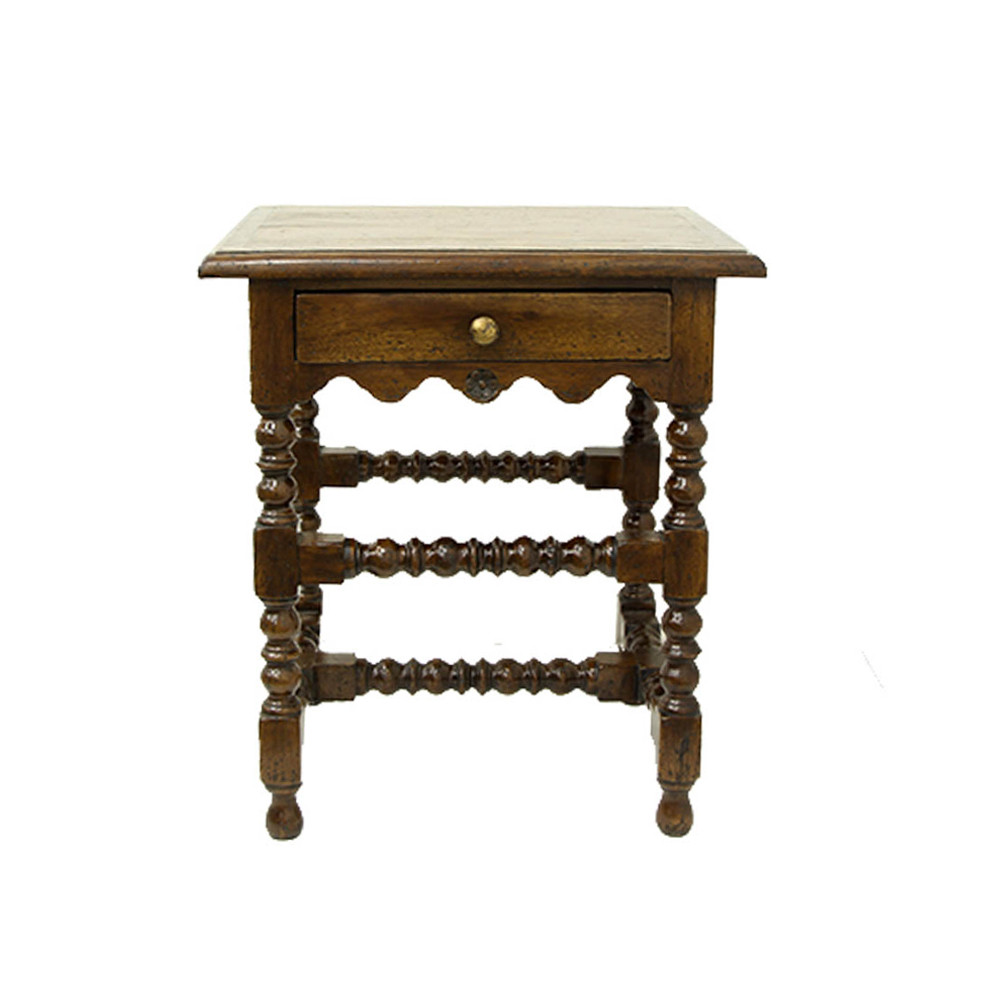 Bobbin side table