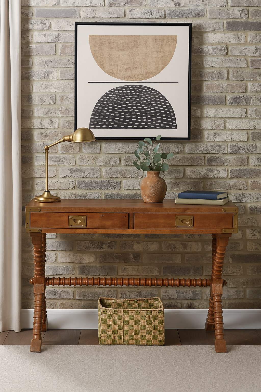 Modern mid century desk