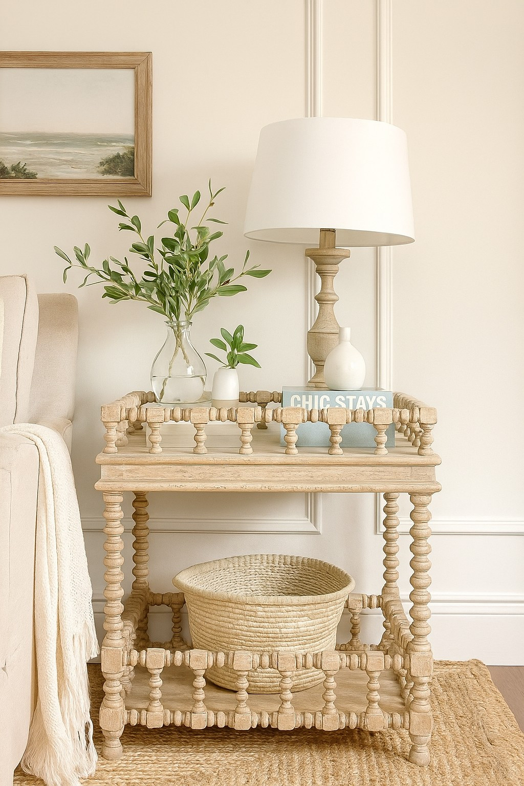 Scroll Side table