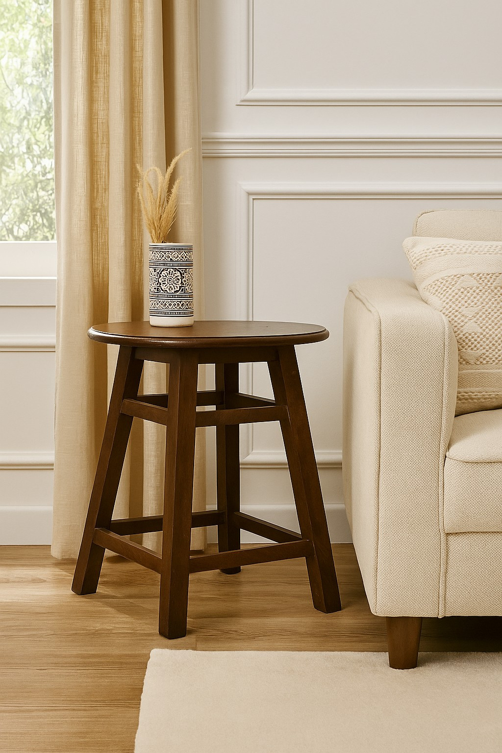 Sleek mid century side table