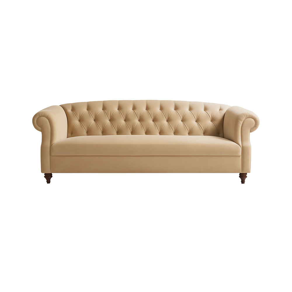 Camelback Chesterfield Sofa