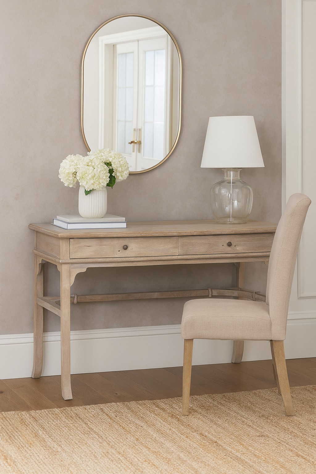 Gustavian Two drawer desk