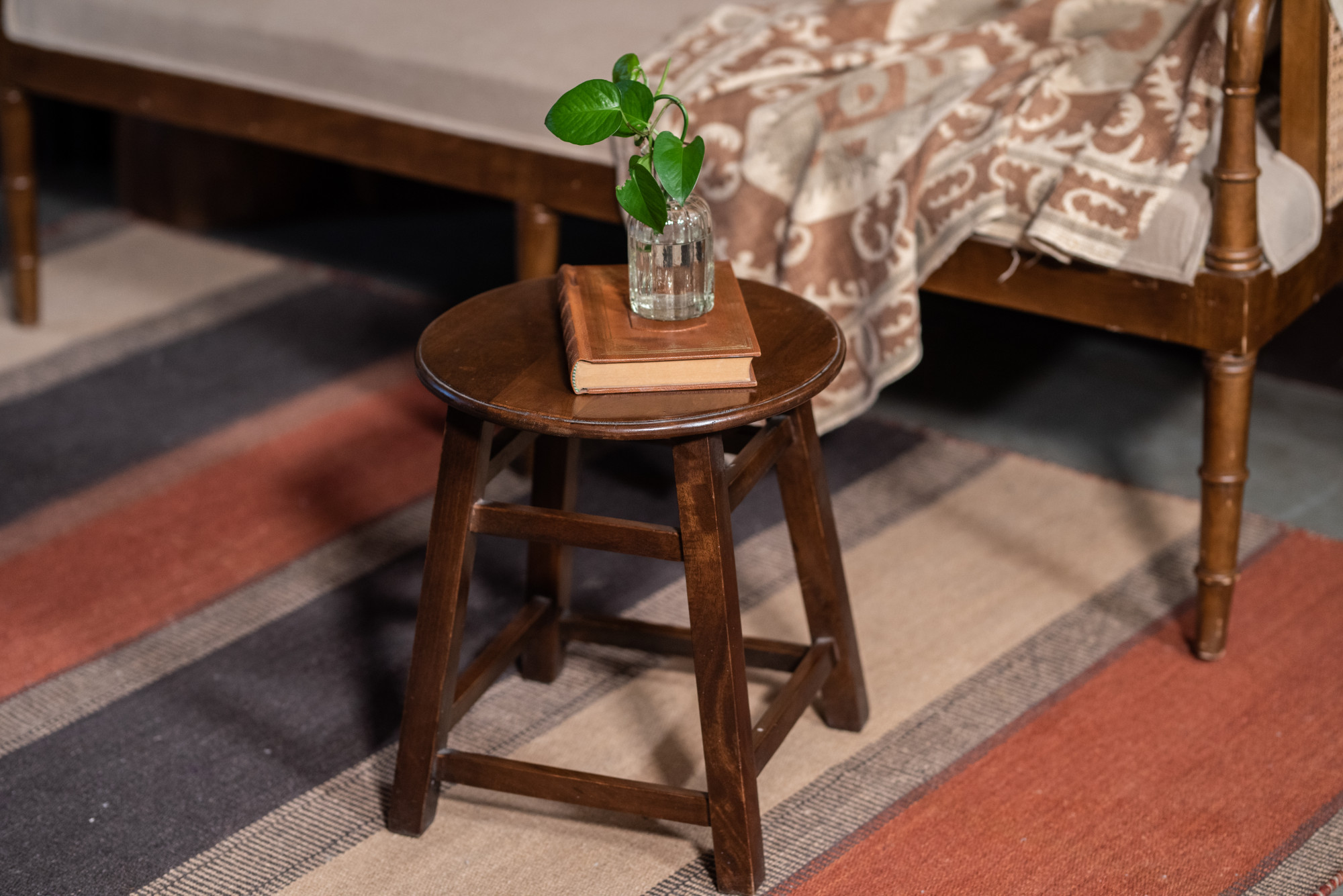 Sleek mid century side table