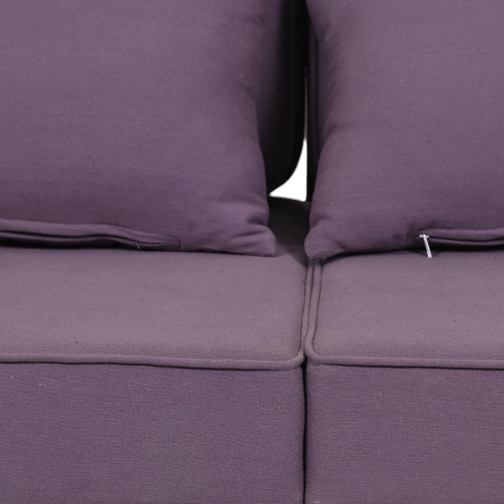 Henry purple sofa