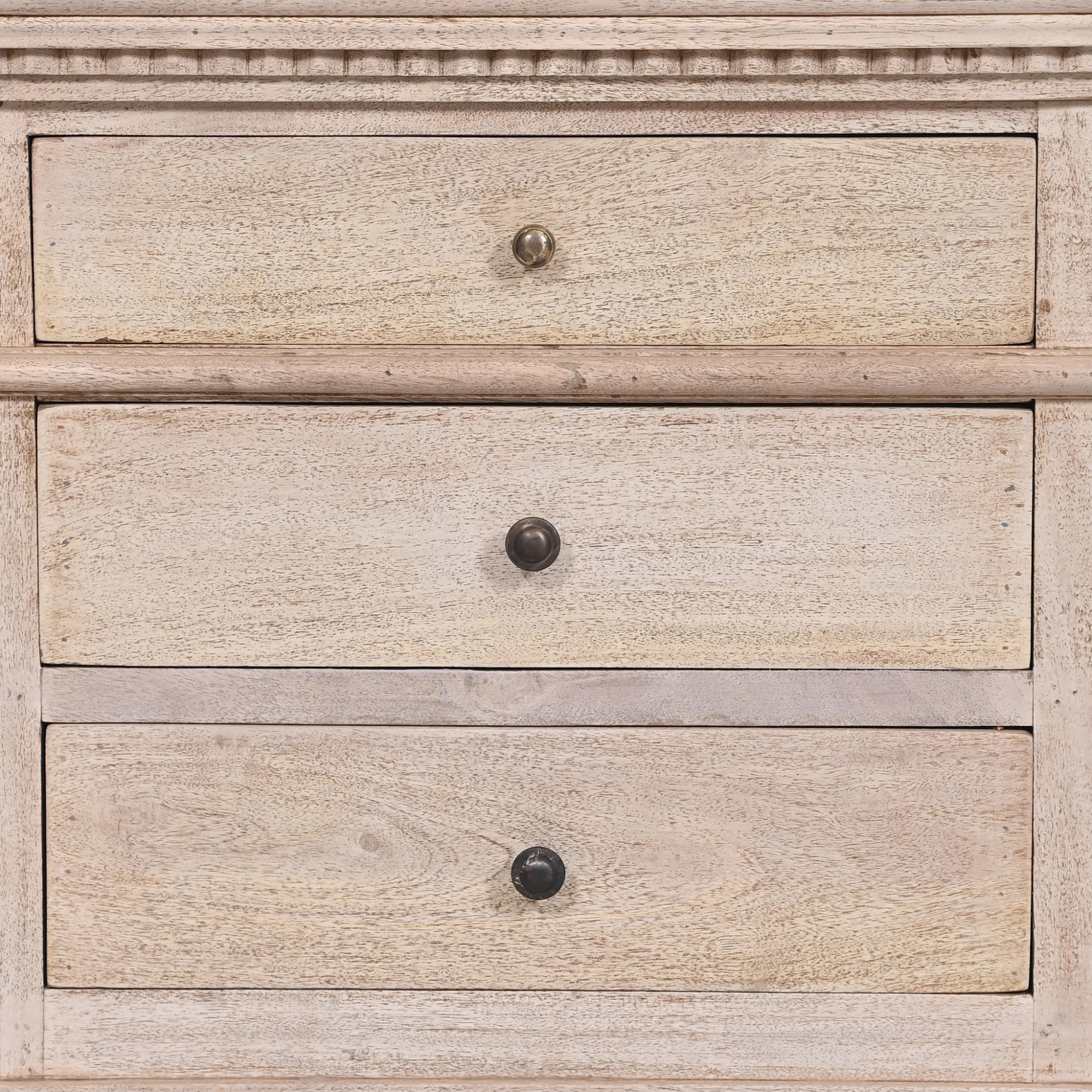 Scroll side table
