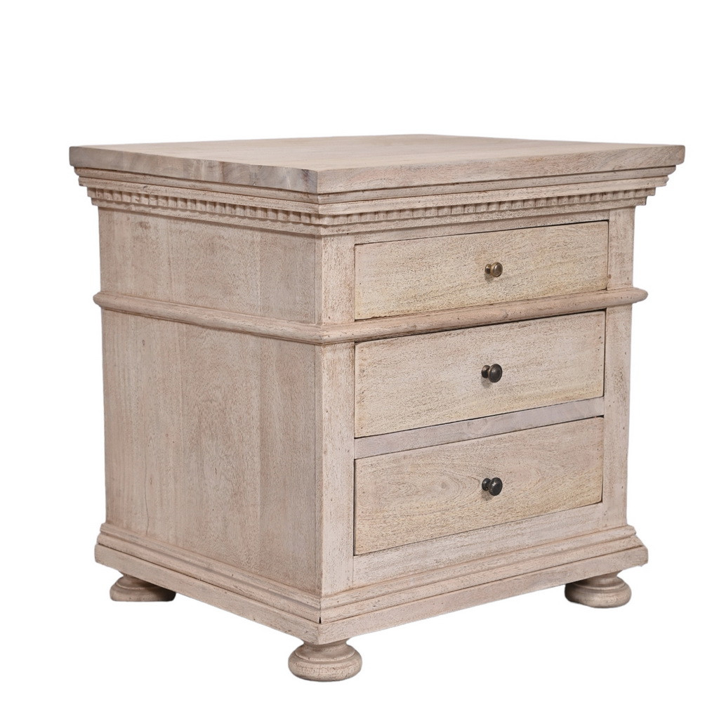 Scroll side table