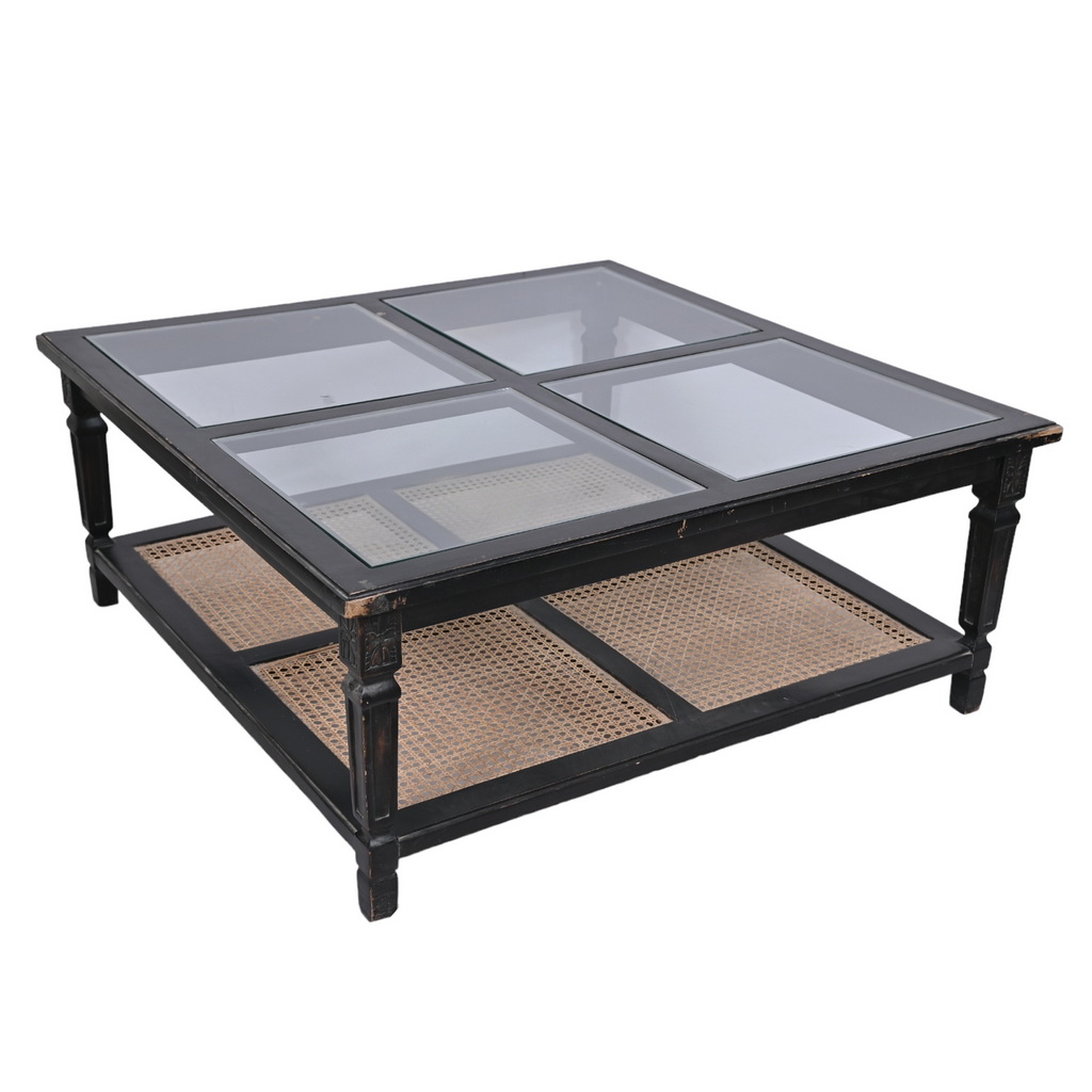 Rosettes hand-carved Coffee table