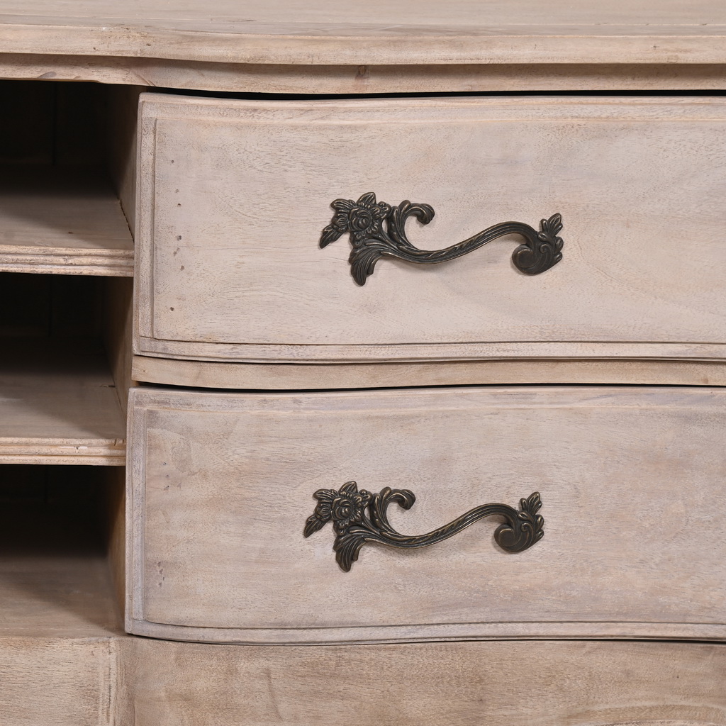 French countryside tv console