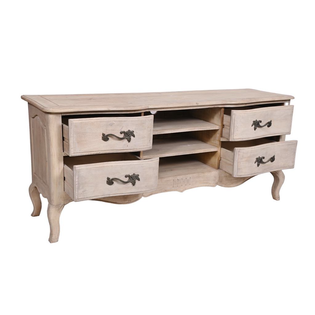 French countryside tv console