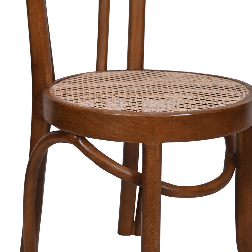 Danish modern canned chair