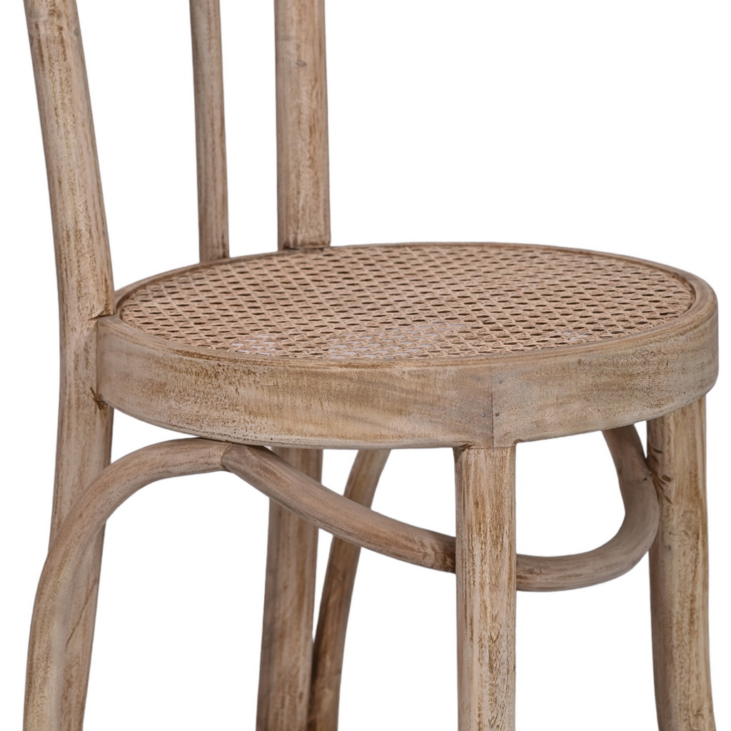 Danish modern canned chair