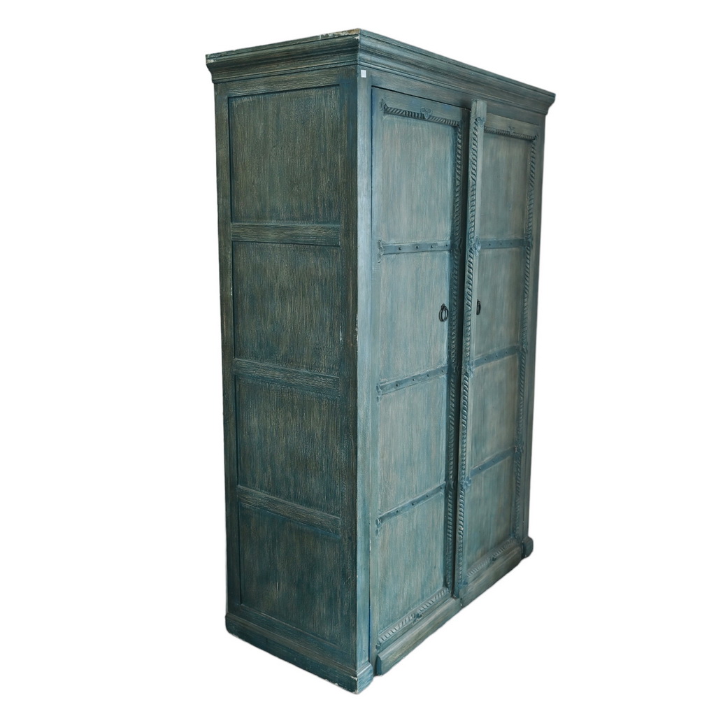 Teal royal armoire