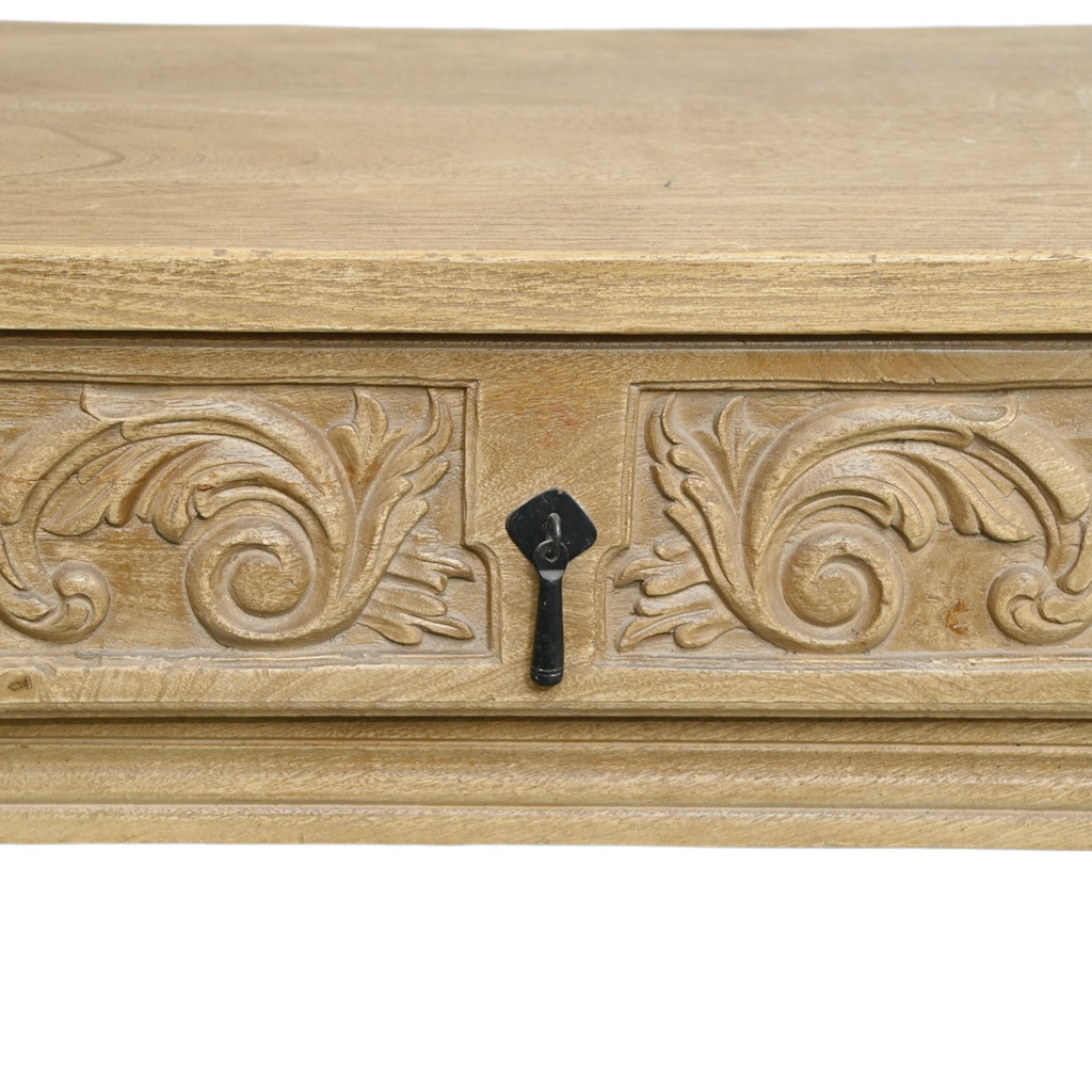 Spanish carved console