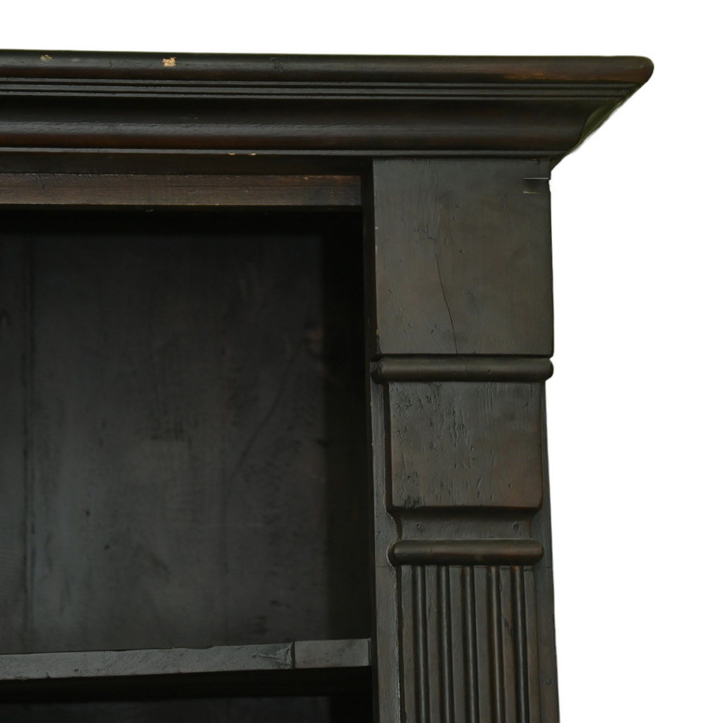 Walnut book shelves