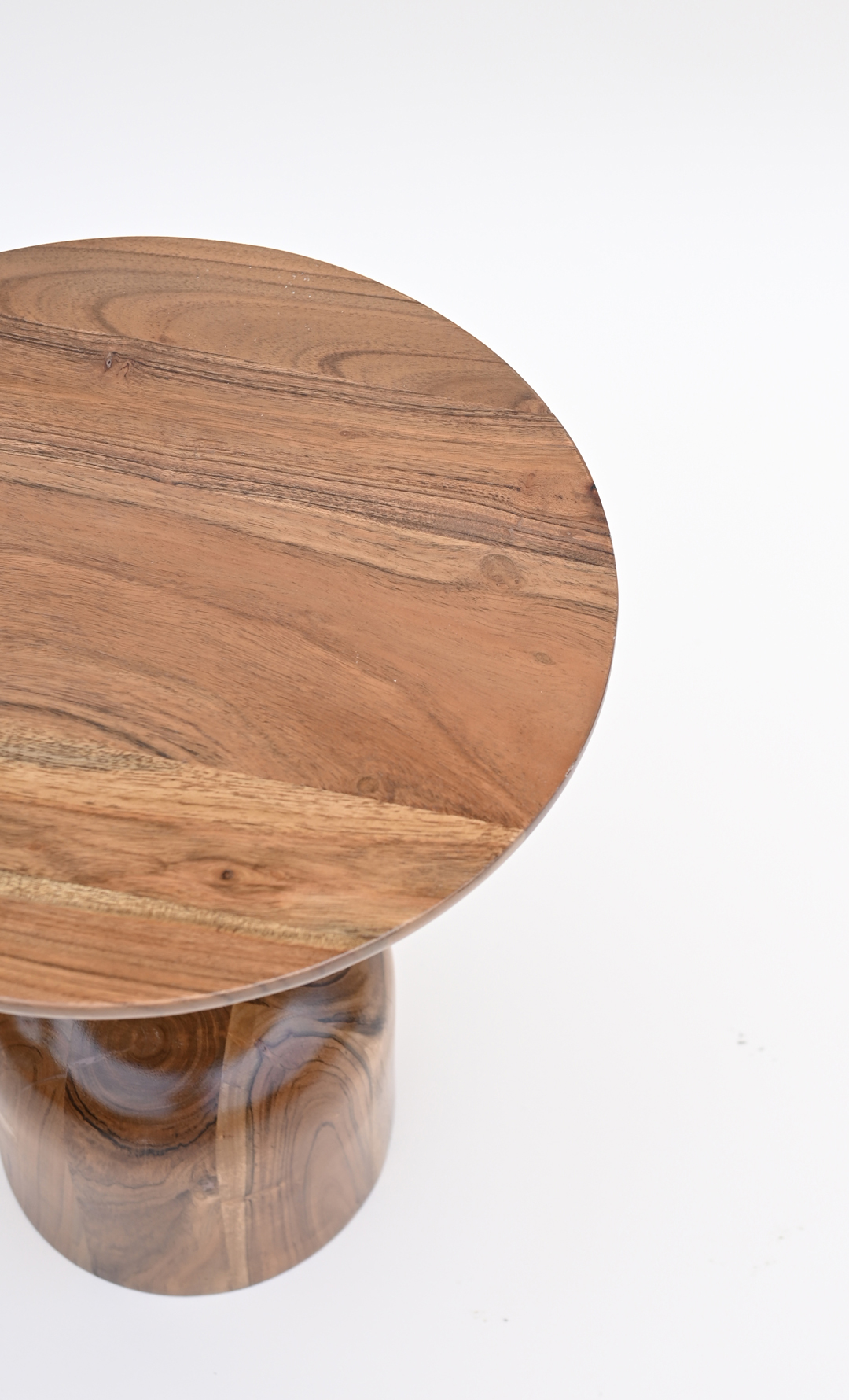 Mid-Century Modern Wooden Nesting Tables - set of 2