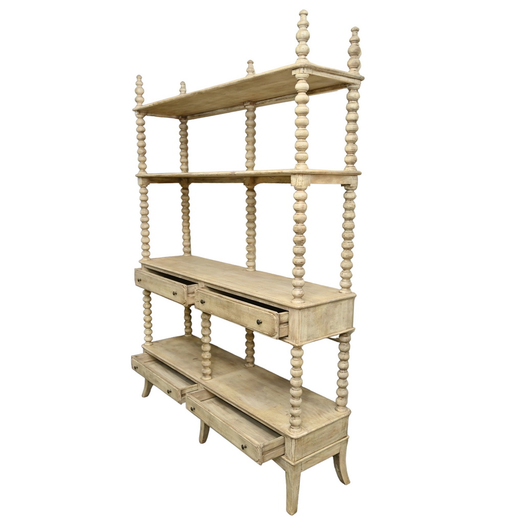 Scroll book shelf