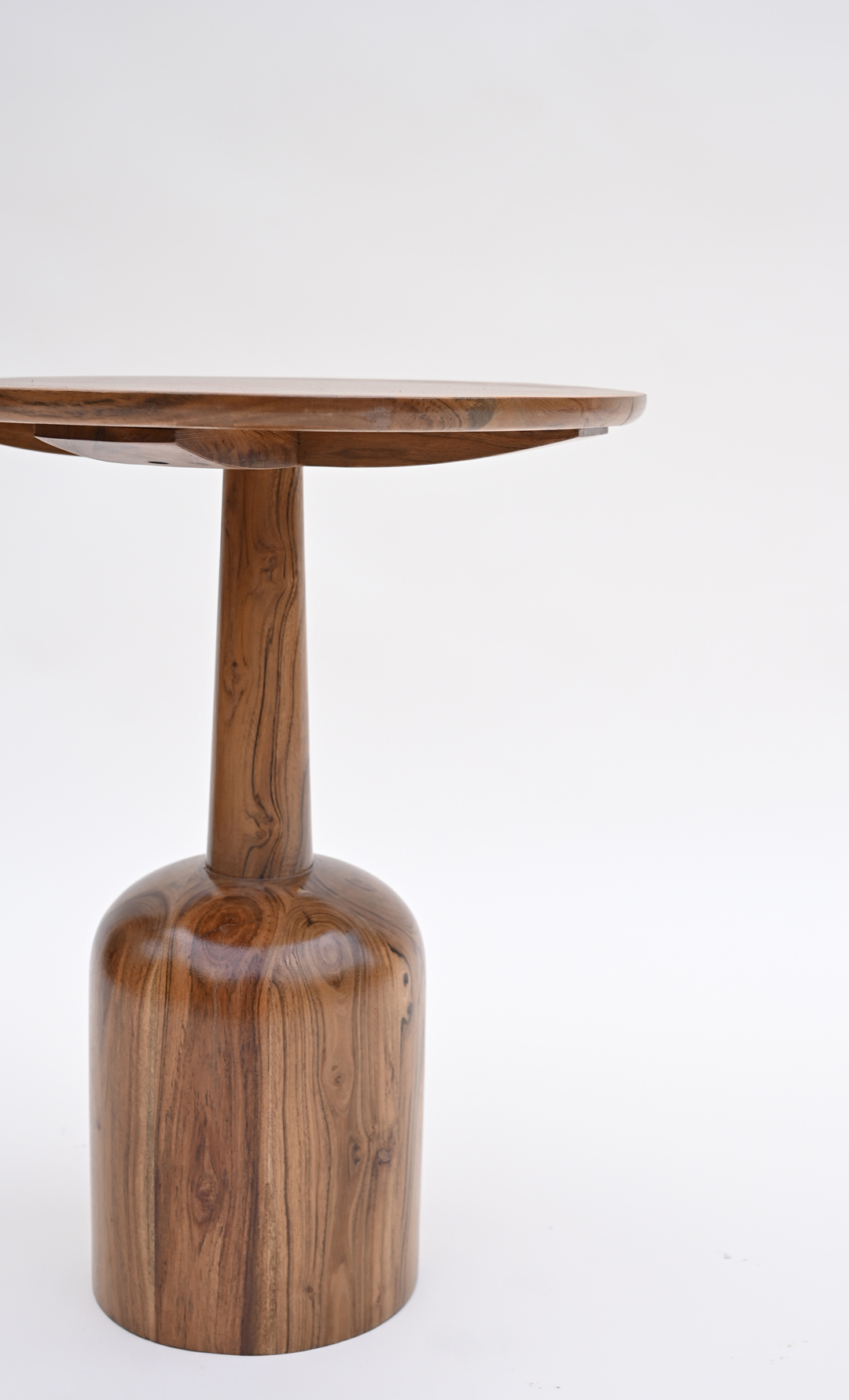 Mid-Century Modern Wooden Nesting Tables - set of 2