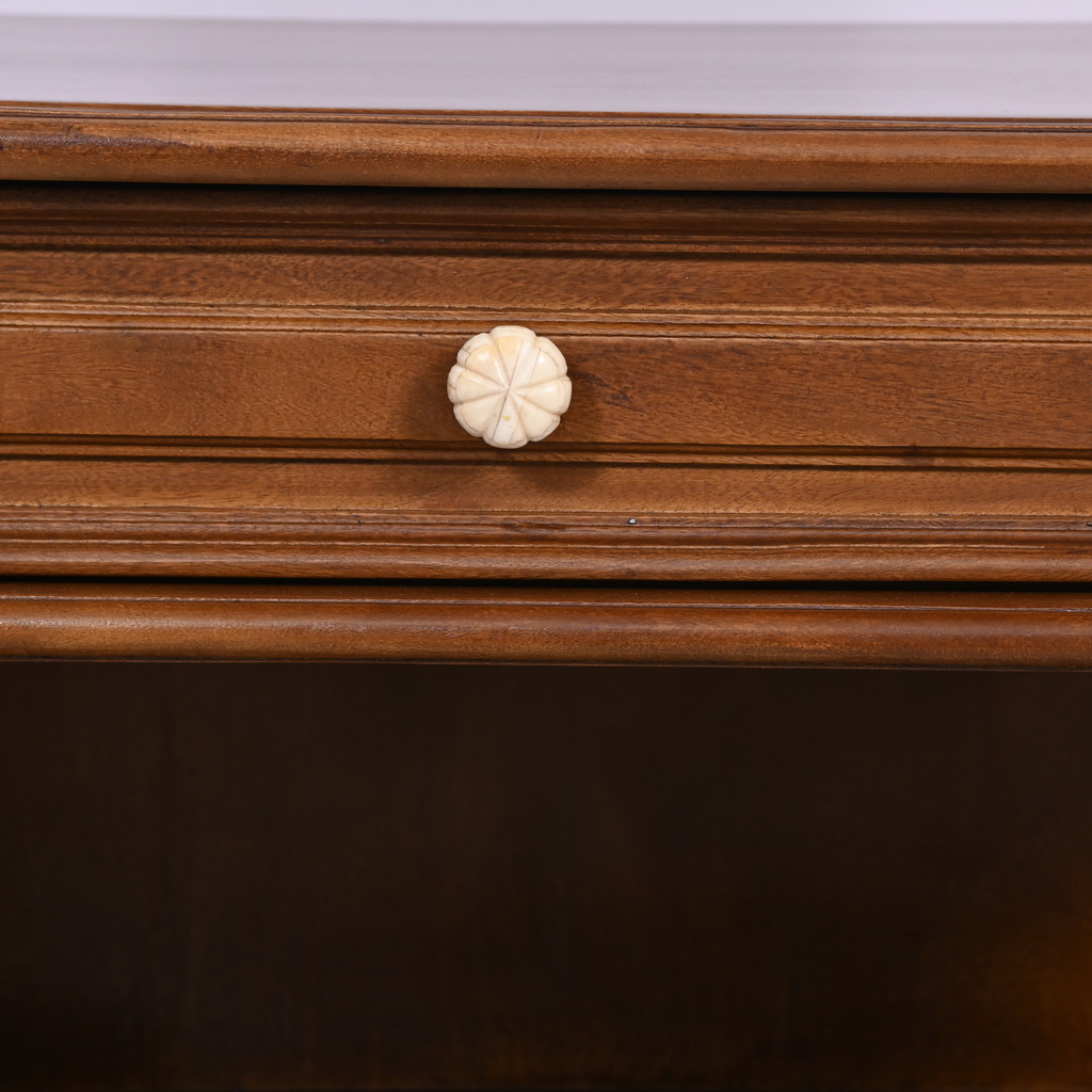 Walnut vintage side table