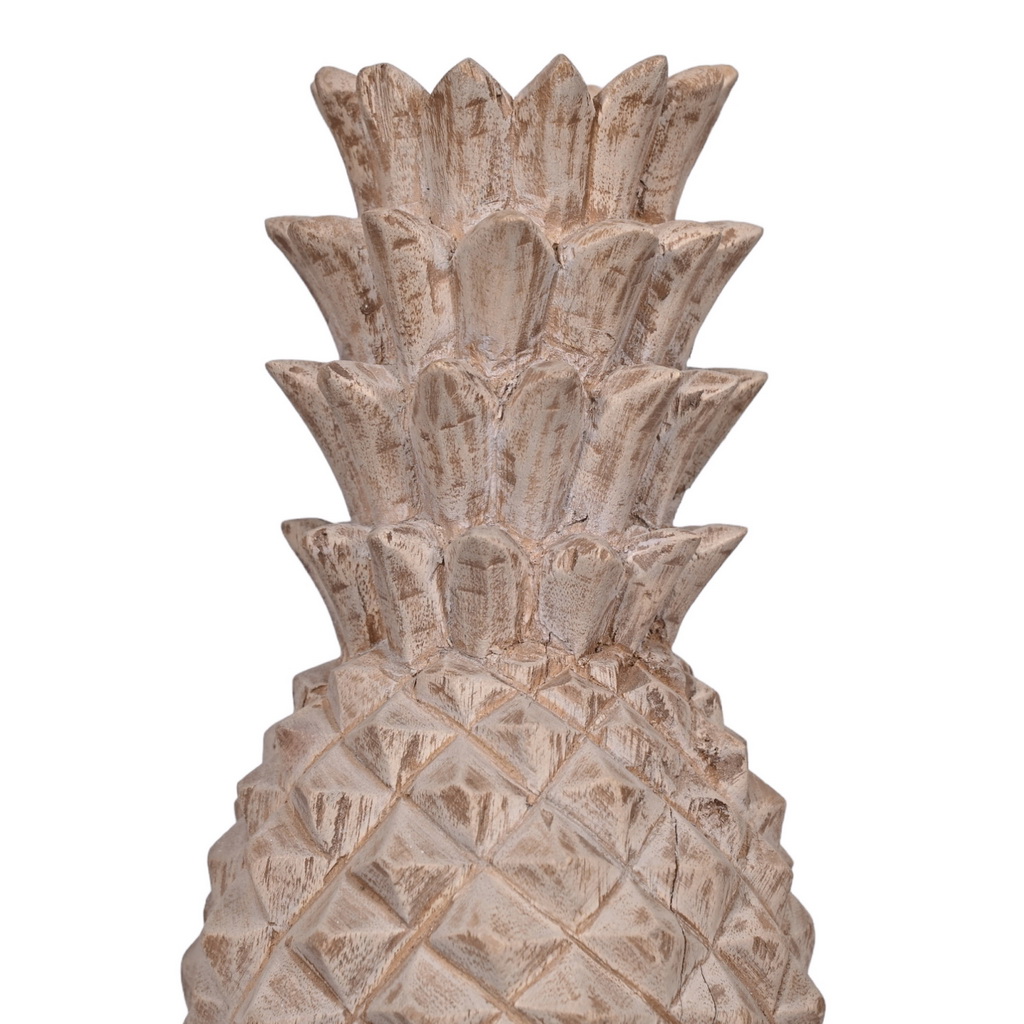 Wooden pineapple