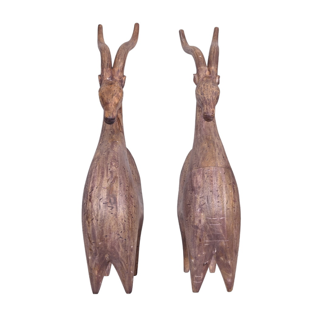 Wooden abstract figure- deer