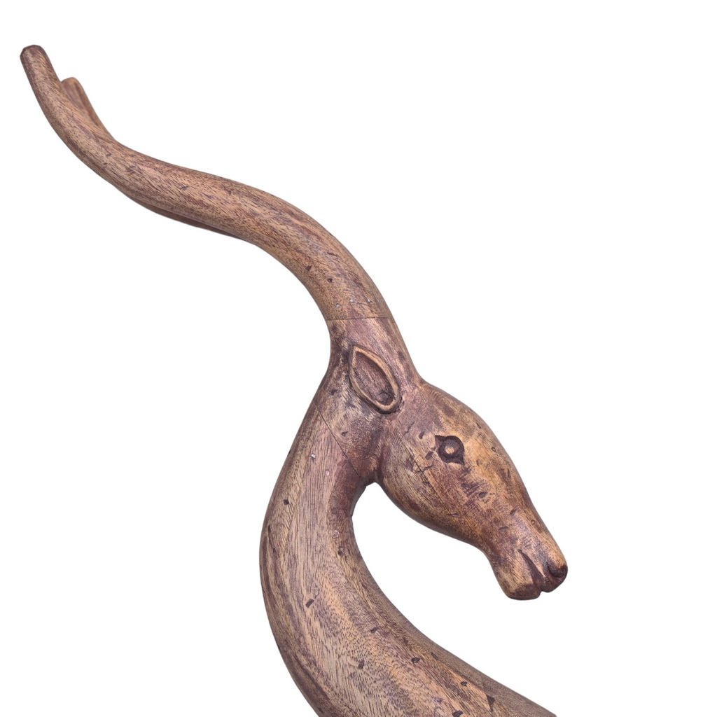 Wooden abstract figure- deer