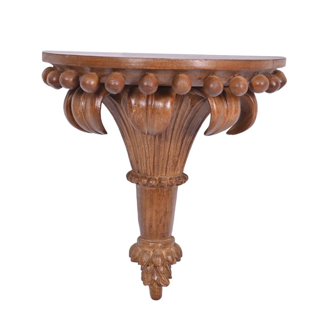 Wooden wall bracket