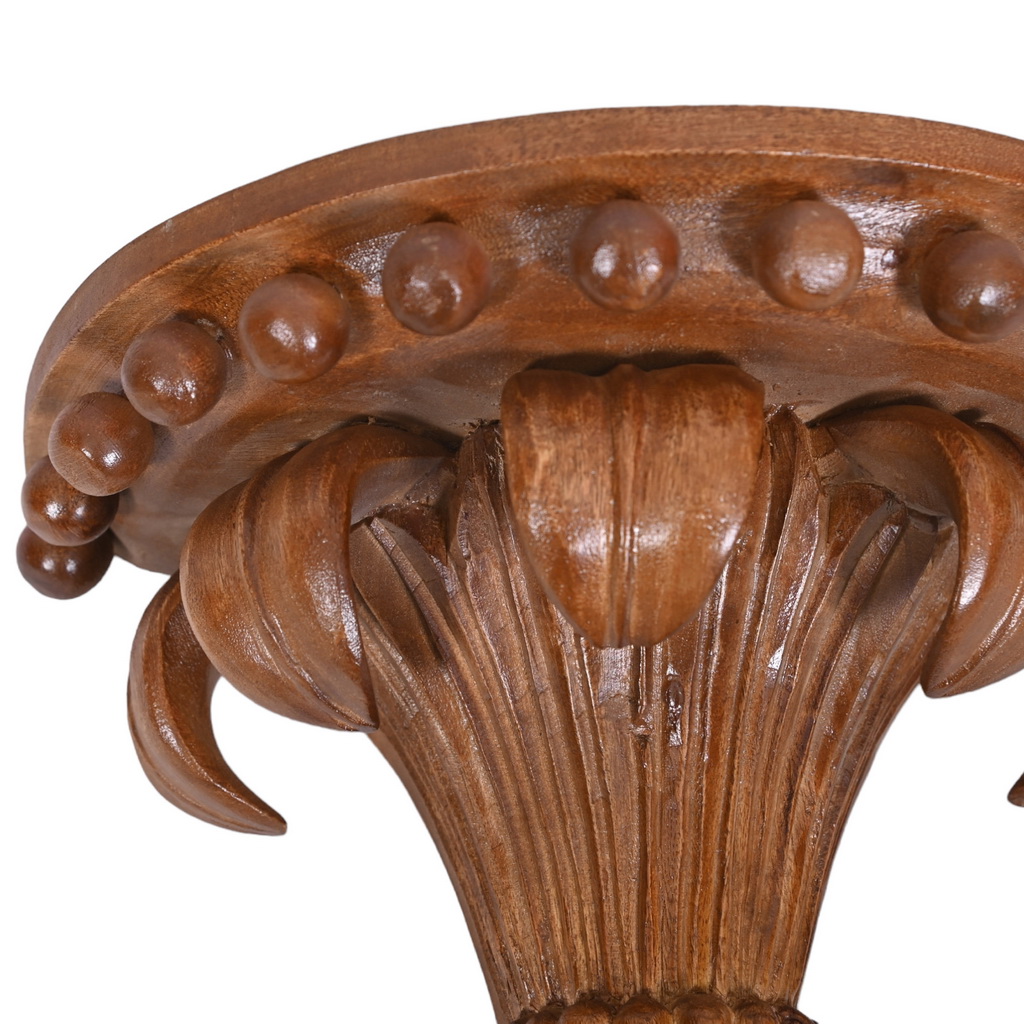Wooden wall bracket