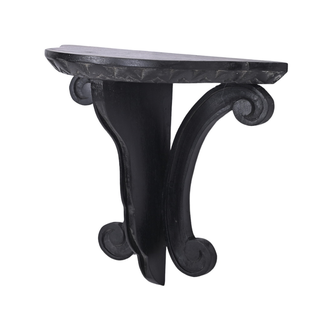 Wooden Gustavian wall bracket